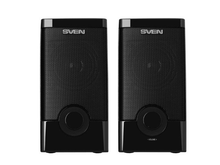 Колонки 2.0 SVEN 318 / 2х2, 5W / USB / пластик / black Колонки 2.0 SVEN 318 / 2х2, 5W / USB / пластик / black