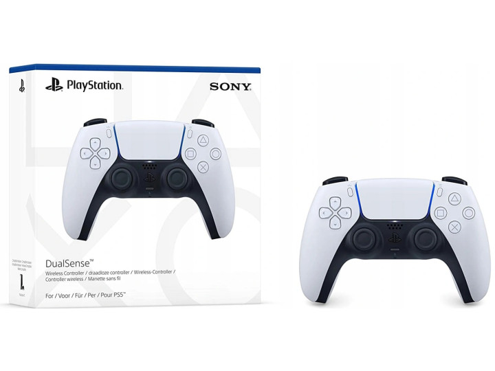 Игровая приставка Sony PlayStation 5 825 Гб, белый + Дополнительный контроллер + 2 игры в подарок Игровая приставка Sony PlayStation 5 825 Гб, белый + Дополнительный контроллер + 2 игры в подарок