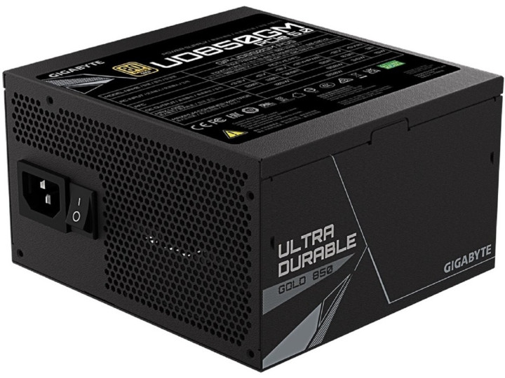 Блок питания GIGABYTE UD850GM PG5 V2 850W 80 Plus Gold PCIe5.0 ATX3.0