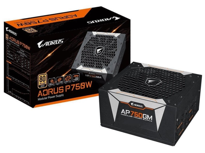 Блок питания GIGABYTE Aorus 750W 80 Plus Gold