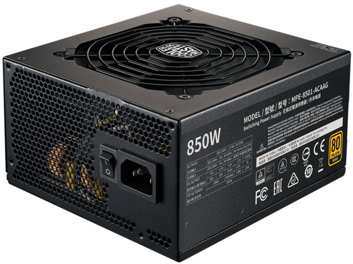 Блок питания COOLER MASTER MWE V2 850W 80 Plus Gold