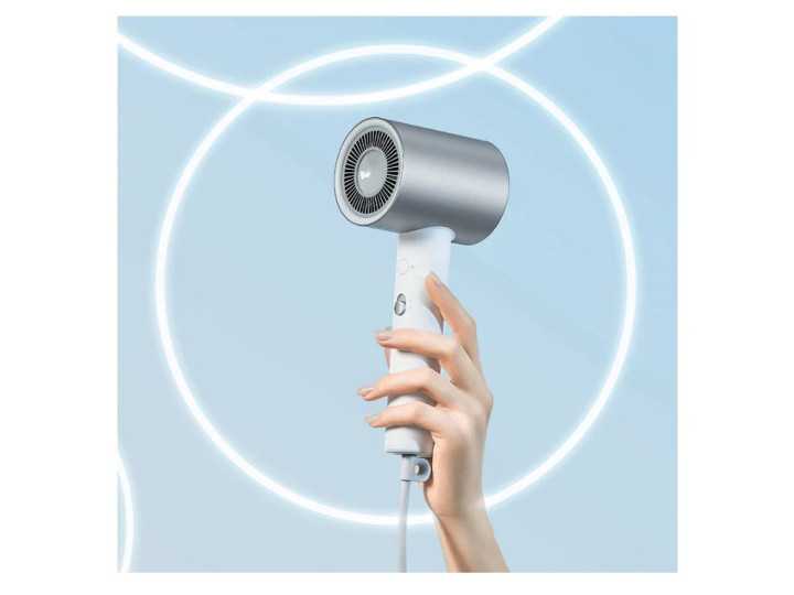 Фен Xiaomi Mijia Water Ionic Hair Dryer H500, белый/серебристый Фен Xiaomi Mijia Water Ionic Hair Dryer H500, белый/серебристый