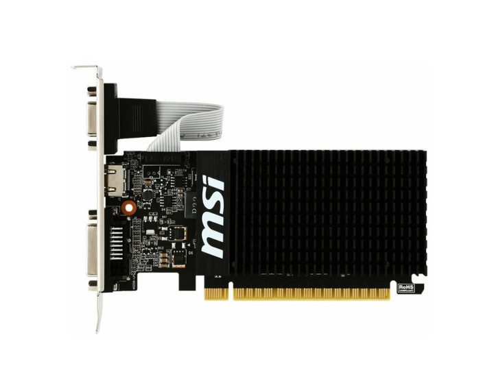 Видеокарта MSI GeForce GT 710 1GB DDR3 Видеокарта MSI GeForce GT 710 1GB DDR3