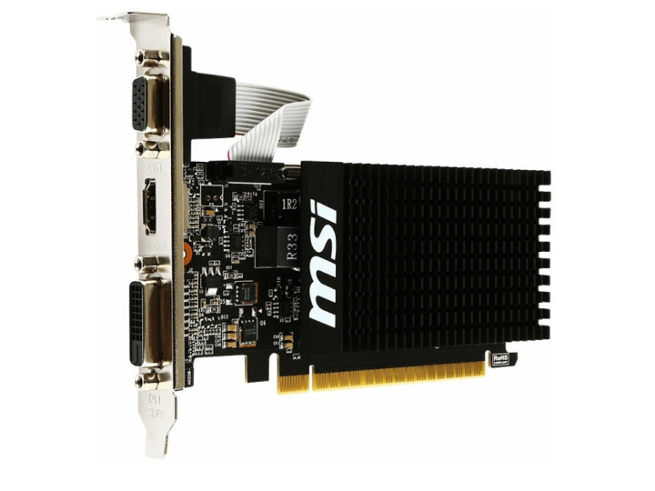 Видеокарта MSI GeForce GT 710 1GB DDR3 Видеокарта MSI GeForce GT 710 1GB DDR3