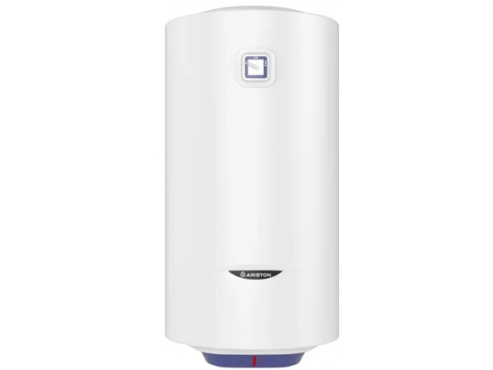 Накопительный электрический водонагреватель Ariston BLU1 R ABS 65 V Slim, 2018 г, белый/синий