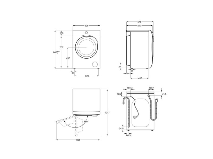 Стиральная машина Electrolux EW 6FN528W Стиральная машина Electrolux EW 6FN528W