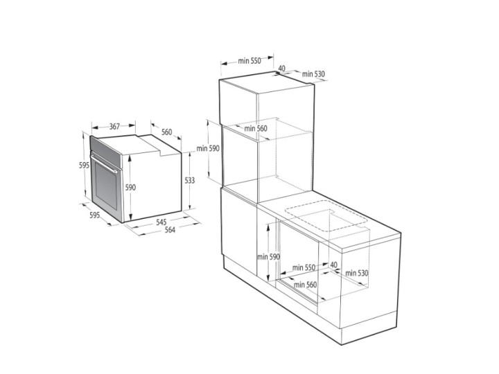 Духовой шкаф Gorenje BOS6737E06FBG Духовой шкаф Gorenje BOS6737E06FBG