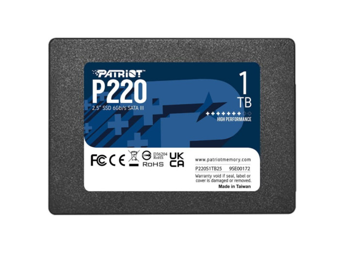 Жесткий диск SSD 1024GB Patriot Memory P220S1TB25