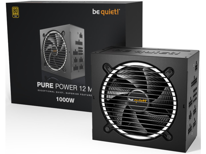 Блок питания BE QUIET! Pure Power 12 M 1000W 80 Plus Gold ATX3.0 PCIe5.0