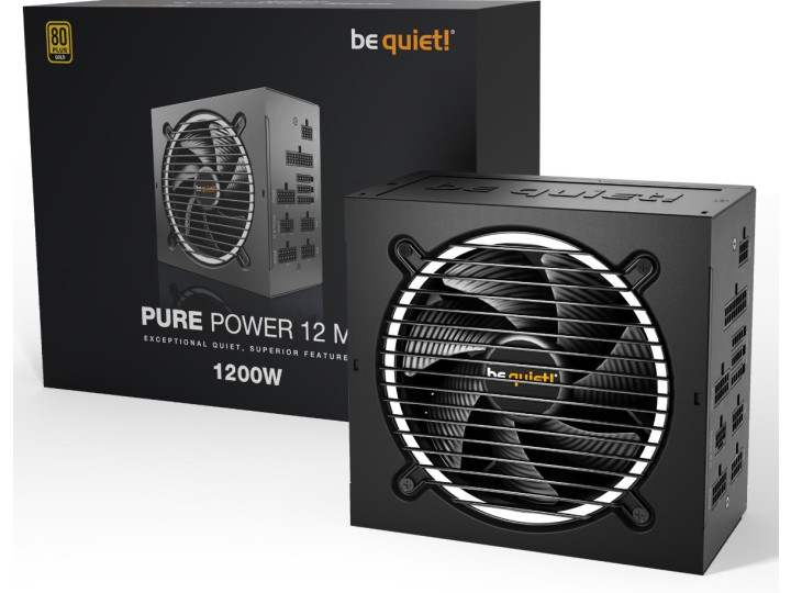 Блок питания BE QUIET! Pure Power 12 M 1200W 80 Plus Gold ATX3.0 PCIe5.0