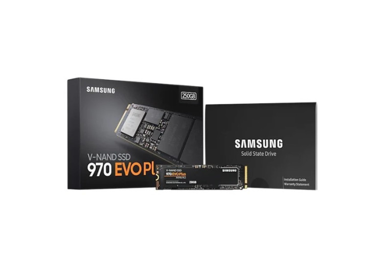 Твердотельный накопитель Samsung 970 EVO Plus 250 ГБ M.2 MZ-V7S250BW Твердотельный накопитель Samsung 970 EVO Plus 250 ГБ M.2 MZ-V7S250BW
