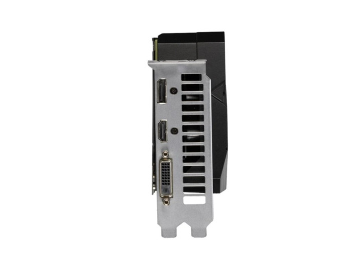 Видеокарта ASUS GeForce GTX 1660 SUPER (TU116-300-A1/12nm) (1530/14002) GDDR5 6144Mb 192-bit, PCI-E 16x 3.0. Количество поддерживаемых мониторов – 3. Длина – 242 мм. ( DVI-D, поддержка HDCP, HDMI, DisplayPort ). Дополнительное питание – 8 pin. ( DUAL-GTX1