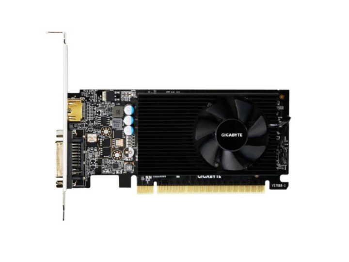 Видеокарта Gigabyte GeForce GT 730 2GB DDR5 (GV-N730D5-2GL) 902/5000MHz DVI, HDMI