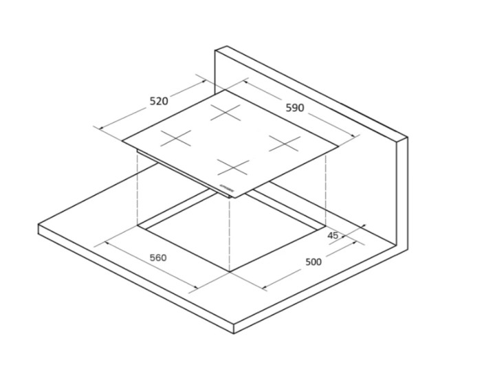 Варочная панель Kuppersberg ICS 604 C Варочная панель Kuppersberg ICS 604 C