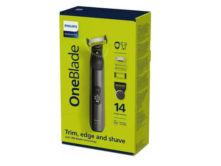 Триммер Philips OneBlade Pro 360 Face and Body QP6551/17