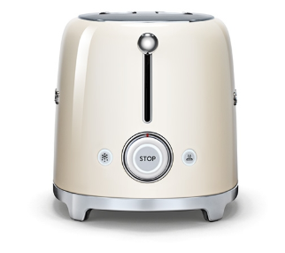 Тостер Smeg TSF01CREU кремовый Тостер Smeg TSF01CREU кремовый