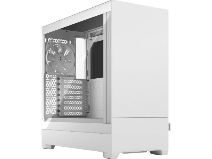 Корпус компьютерный FRACTAL DESIGN Pop Silent TG Clear Tint Белый