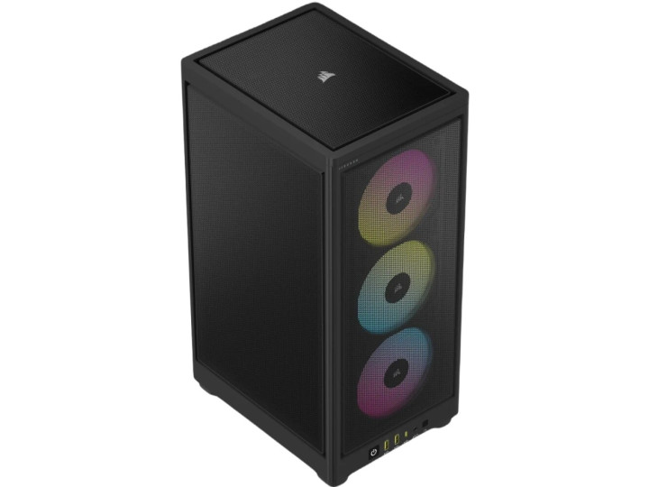 Корпус компьютерный CORSAIR iCUE 2000D RGB Airflow черный