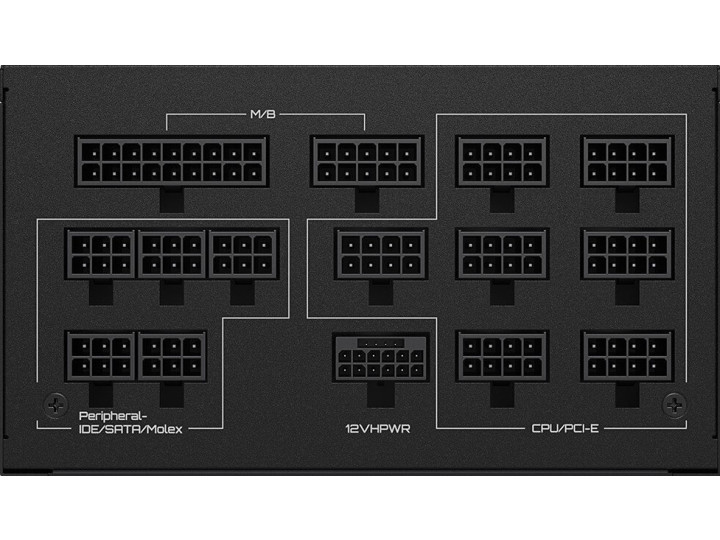 Блок питания GIGABYTE UD1300GM PG5 1300W 80 Plus Gold