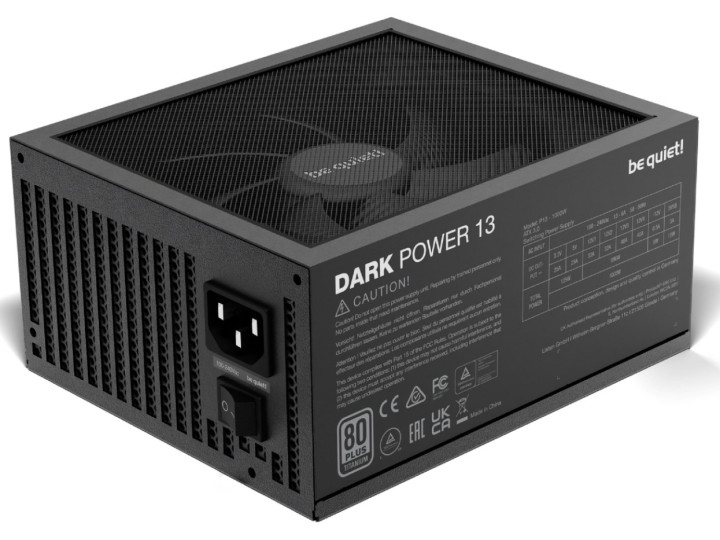 Блок питания BE QUIET! Dark Power 13 1000W 80 Plus Titanium