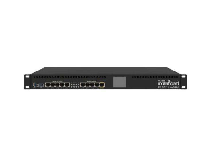 Маршрутизатор Mikrotik RB3011UiAS-RM Маршрутизатор Mikrotik RB3011UiAS-RM