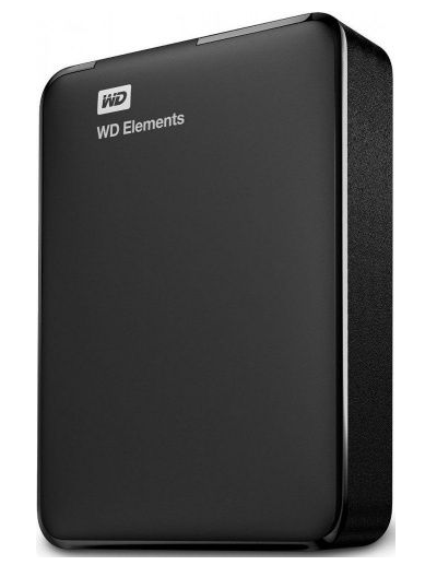 Жесткий диск внешний 4Tb 2.5" USB3.0 WD Elements черный [WDBU6Y0040BBK-WESN]