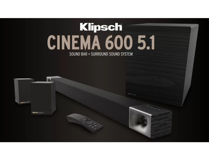 Саундбар Klipsch Cinema 600 5.1 Surround Edition