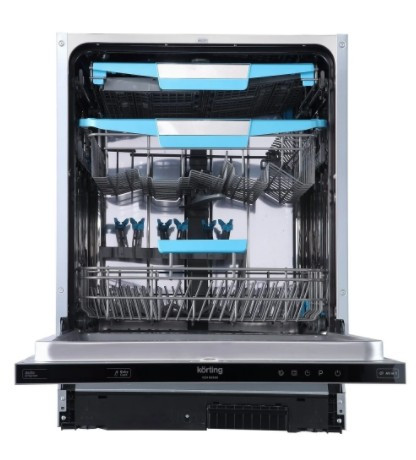Встраиваемая посудомоечная машина Korting KDI 60980, серебристый
