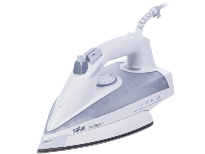Утюг Braun TexStyle 7 TS735TP, белый/серый Утюг Braun TexStyle 7 TS735TP, белый/серый