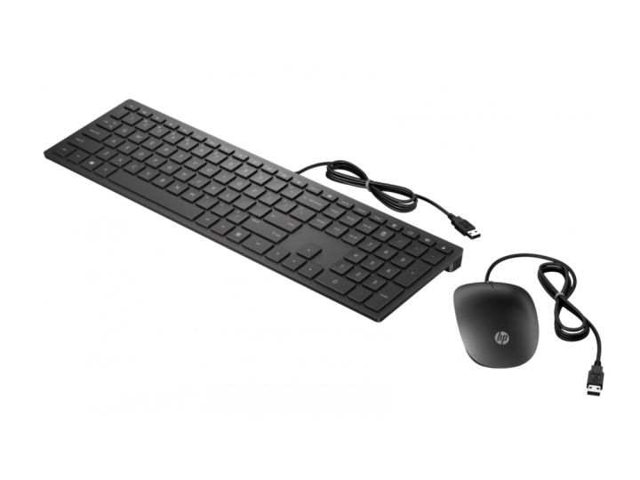 Комплект клавиатура+мышь НР Wired Combo Pavilion 400 Black (4CE97AA)