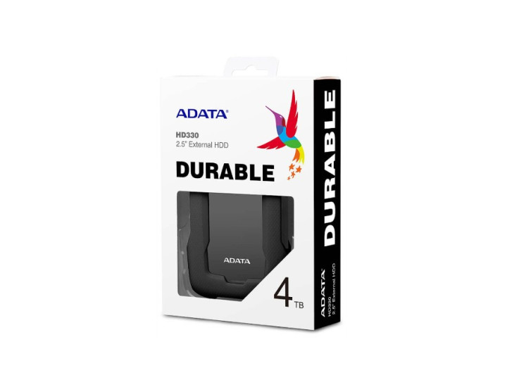 Внешний жесткий диск Adata Durable Lite HD330 4TB 2.5" Black AHD330-4TU31-CBK