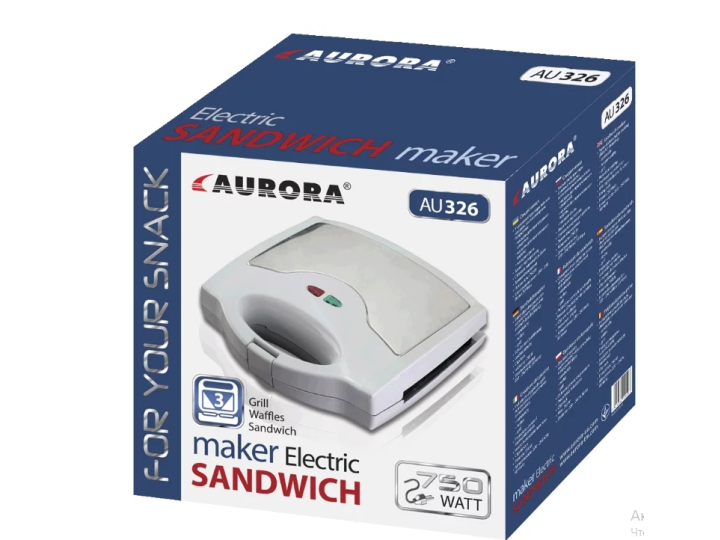Сэндвич-тостер AURORA AU326 Сэндвич-тостер AURORA AU326