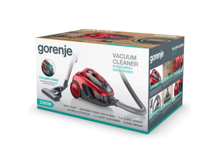 Пылесос GORENJE VC2303SPRCY Пылесос GORENJE VC2303SPRCY