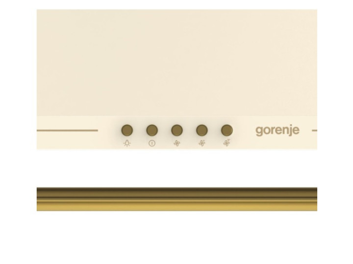 Вытяжка каминная Gorenje WHC63CLI (Classico / 650 м³/ч / 260 Вт / LED освещение 2 x 3 Вт / ширина - 60 см / Слоновая кость ) Вытяжка каминная Gorenje WHC63CLI (Classico / 650 м³/ч / 260 Вт / LED освещение 2 x 3 Вт / ширина - 60 см / Слоновая кость )