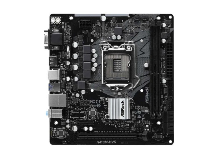 Материнская плата ASRock H410M-HVS Материнская плата ASRock H410M-HVS