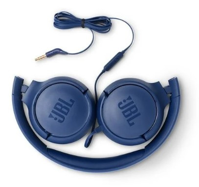 Наушники с микрофоном JBL T500 Blue Наушники с микрофоном JBL T500 Blue