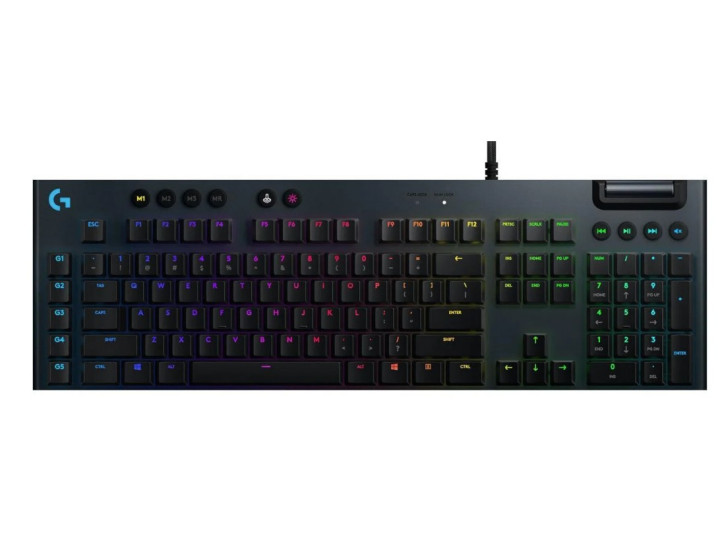 Игровая механическая клавиатура Logitech G815 (Tactile switch) с RGB подстветкой LIGHTSYNC (920-008991) Игровая механическая клавиатура Logitech G815 (Tactile switch) с RGB подстветкой LIGHTSYNC (920-008991)