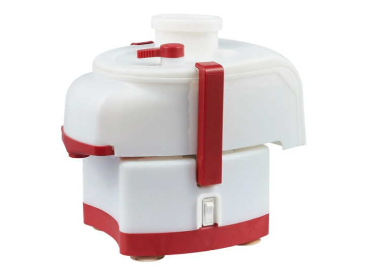 Соковыжималка БелОМО СВШПП-302, белый/красный