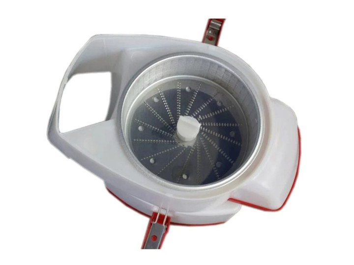 Соковыжималка БелОМО СВШПП-302, белый/красный