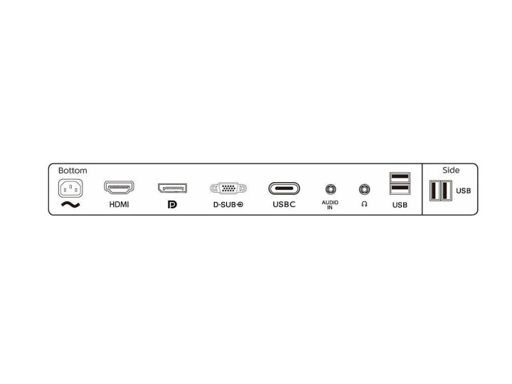 Монитор PHILIPS B-line 243B9 23.8" 1920x1080px IPS 4 ms