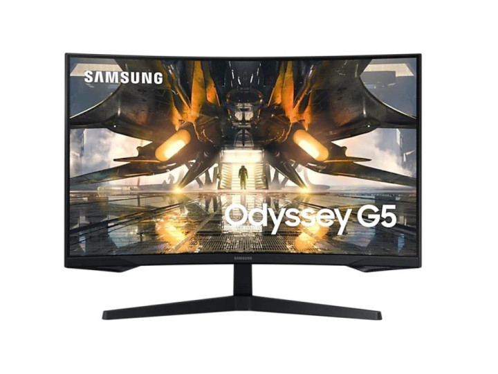 Монитор SAMSUNG Odyssey G5 LS27AG550EP 26.9" 2560x1440px 165Hz 1 ms Curved