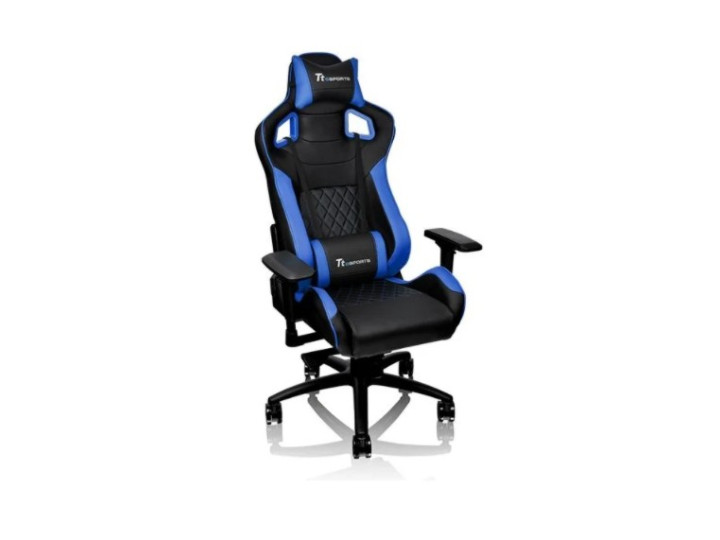 Игровое кресло Thermaltake GTF100 чёрно-синее Игровое кресло Thermaltake GTF100 чёрно-синее