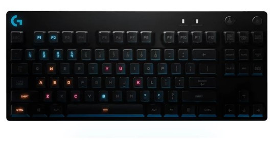 Игровая механическая клавиатура Logitech G PRO с RGB подстветкой LIGHTSYNC (920-009393)