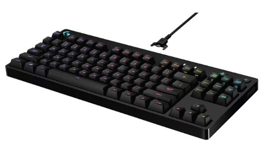 Игровая механическая клавиатура Logitech G PRO с RGB подстветкой LIGHTSYNC (920-009393) Игровая механическая клавиатура Logitech G PRO с RGB подстветкой LIGHTSYNC (920-009393)