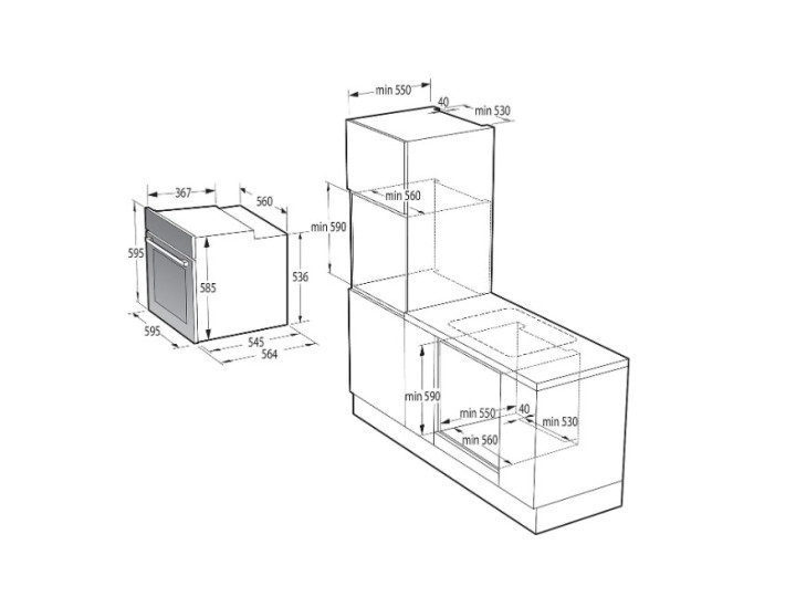 Духовой шкаф Gorenje BOS67372CLB