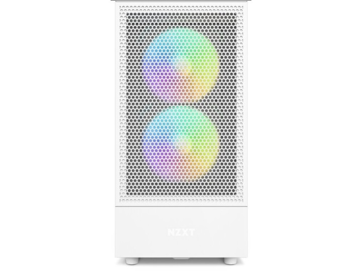 Корпус компьютерный NZXT H5 Flow RGB Белый