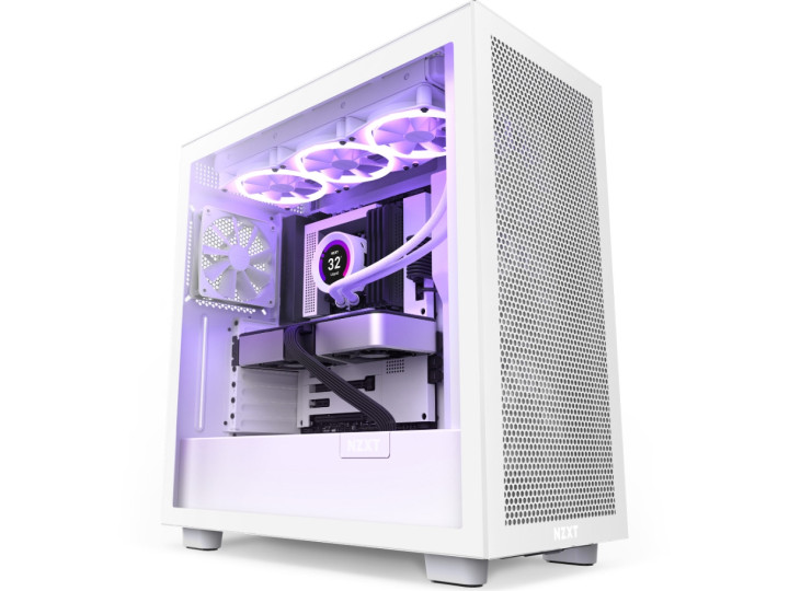 Корпус компьютерный NZXT H7 Flow Белый