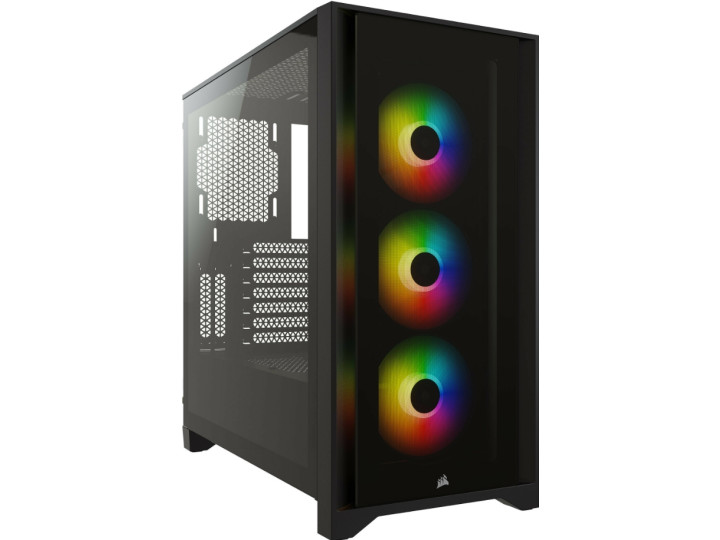 Корпус компьютерный CORSAIR iCUE 4000X RGB черный