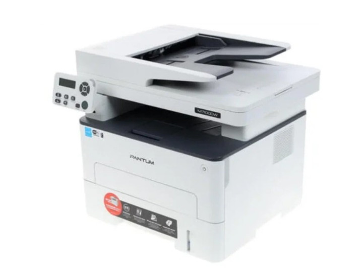 МФУ лазерное Pantum M7100DW, ч/б, A4, белый/черный