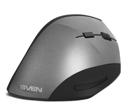 Беспроводная вертикальная мышь SVEN RX-580SW USB 800/1200/1600dpi gray Беспроводная вертикальная мышь SVEN RX-580SW USB 800/1200/1600dpi gray